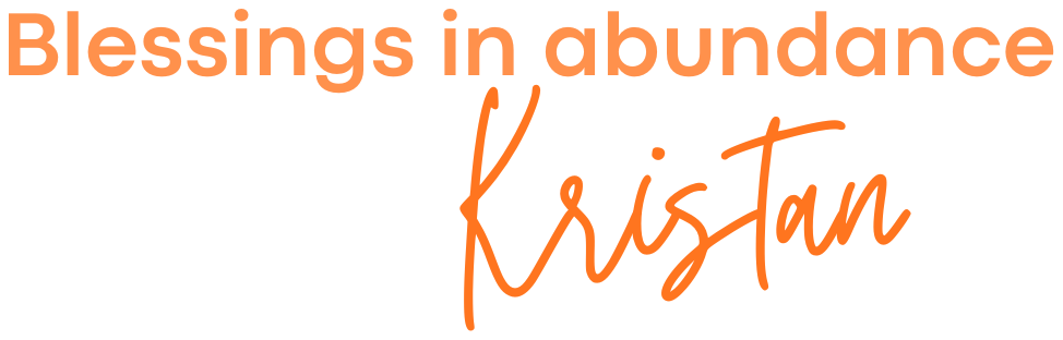 Blessings in abundance — Kristan
